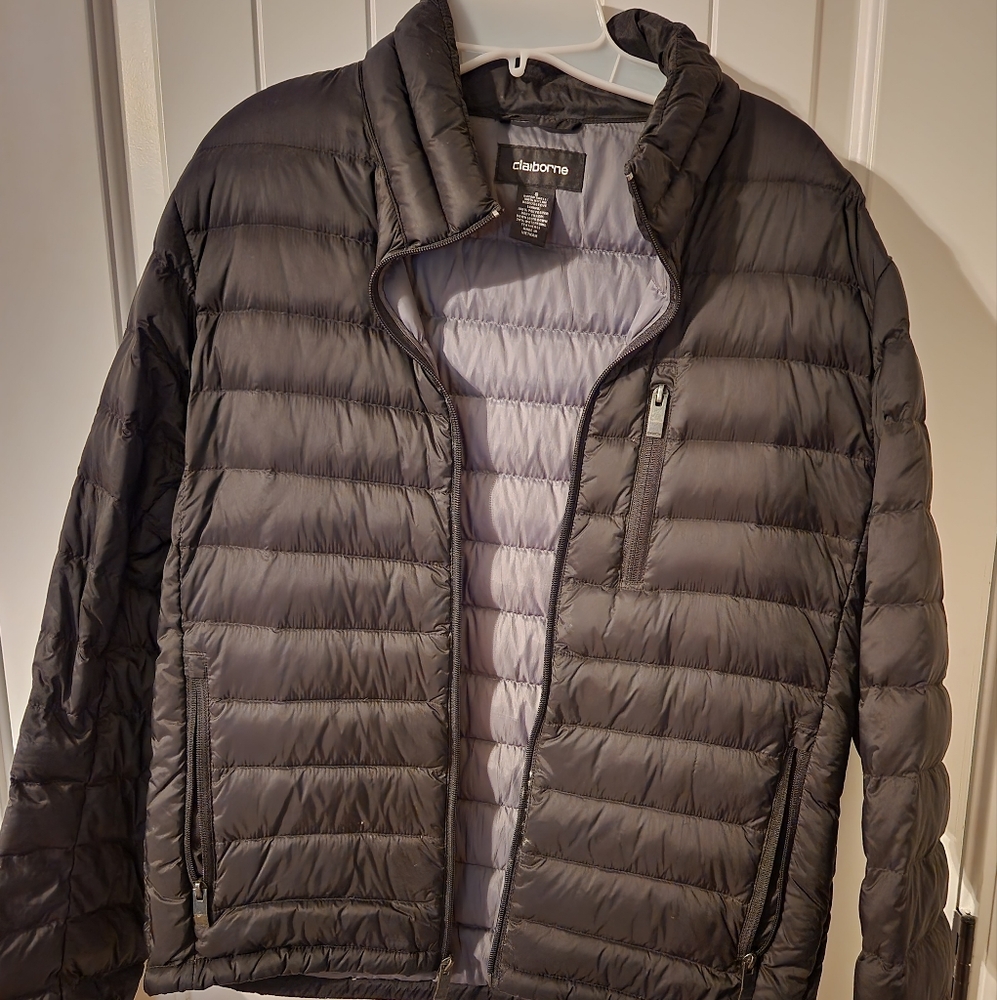 Claiborne Mens Winter Jacket Size Small